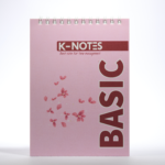 K-Notes BASIC | Minimalist Daily Lined Notebook - Daily notebook (PINK)